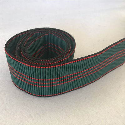 Porcellana Alte cinghie della tessitura di elasticità per le sedie di prato inglese blu con 5 linee rosse fornitore