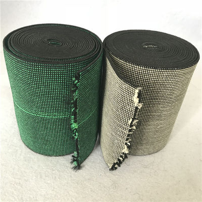 Porcellana Larghezza elastica 12cm di colore verde della tessitura di alta tenacia di stile di Europa per il sofà fornitore