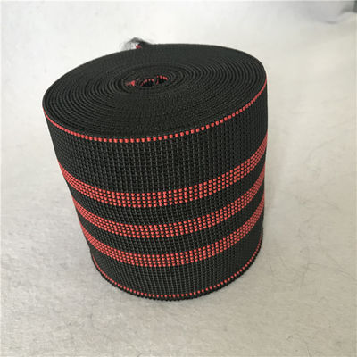 Porcellana larghezza elastica 10cm della tessitura del jacquard della tessitura della canna di rattan nel colore nero fornitore