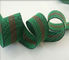 tessuto domestico elastico 50g/M della tessitura del trampolino di colore verde di 50mm forte fornitore