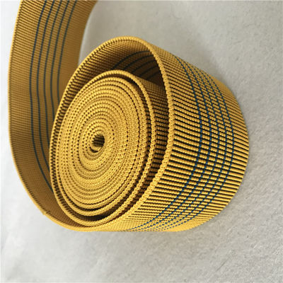 Porcellana Tessitura elastica del sofà giallo 50 millimetri o su misura per gli accessori della mobilia fornitore