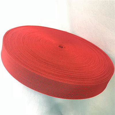 Porcellana Tipo all'aperto tessitura elastica della copertura della mobilia della tappezzeria nel colore rosso fornitore