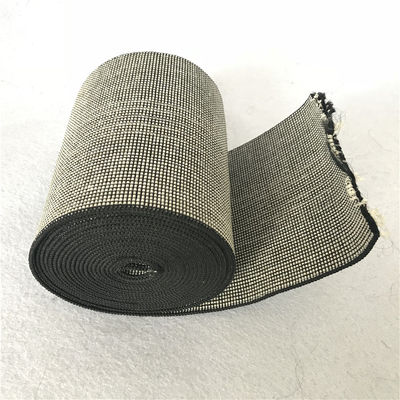 Porcellana Forte grey elastico di colore della cinghia della tessitura di nuova larghezza di progettazione 12cm per mobilia domestica fornitore