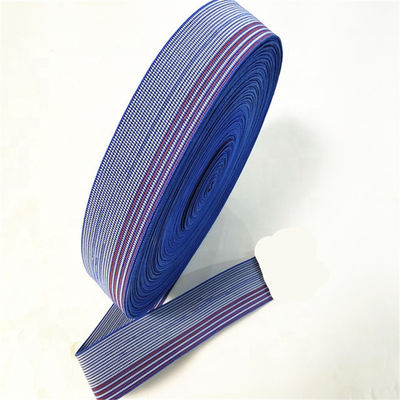 Porcellana tessitura elastica del sofà della tappezzeria di 50mm/cinghie elastiche blu della mobilia fornitore
