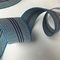 materiale di gomma cinese del filato del PE elastico della tessitura del sofà del blu di 50mm fornitore