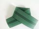 Alto verde della banda di tenacia della tessitura elastica a 3 pollici del sofà con 4 linee nere fornitore