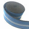 Allungamento elastico del blu 10%-20% di larghezza della tessitura 70mm del sofà a 3 pollici con le linee bianche fornitore