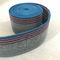 tessitura elastica di 50mm Bluepolyester fatta da buona resilienza di gomma cinese fornitore